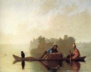 George Caleb Bingham, Fur hand put on boots on the Missouri